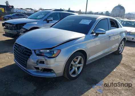 2015 Audi A3 2.0T Premium z USA, uszkodzony, nr VIN WAUBFGFF2F1129708
